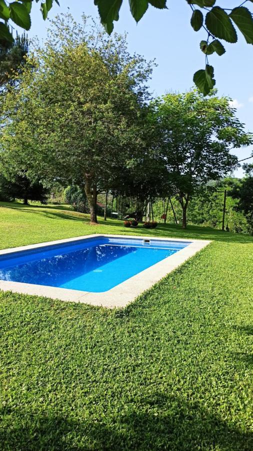 Villa A Vina De Lina. Turismo Rural Con Piscina Y Finca. à Pontevedra Extérieur photo